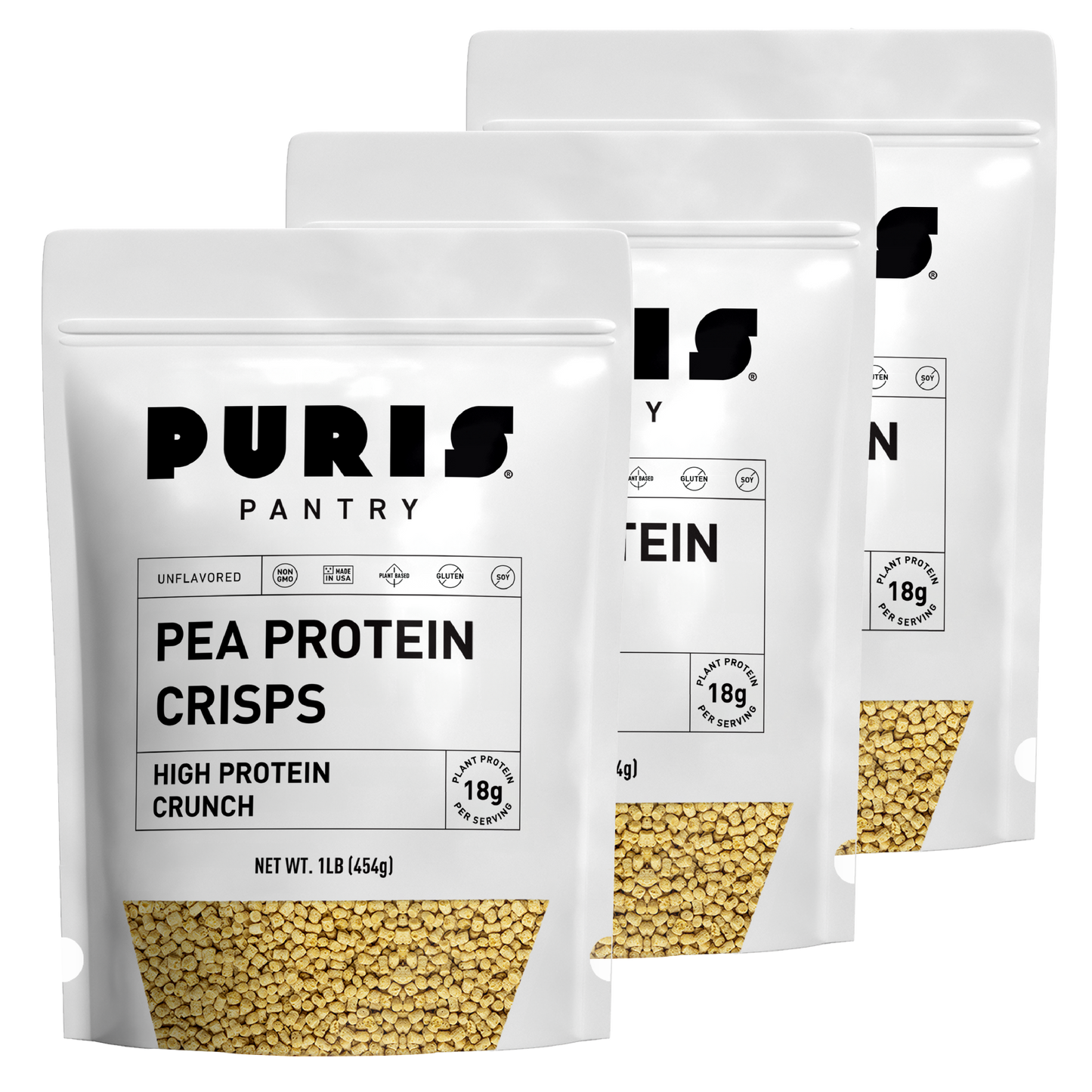 PURIS Non-GMO Pea Protein Crisps