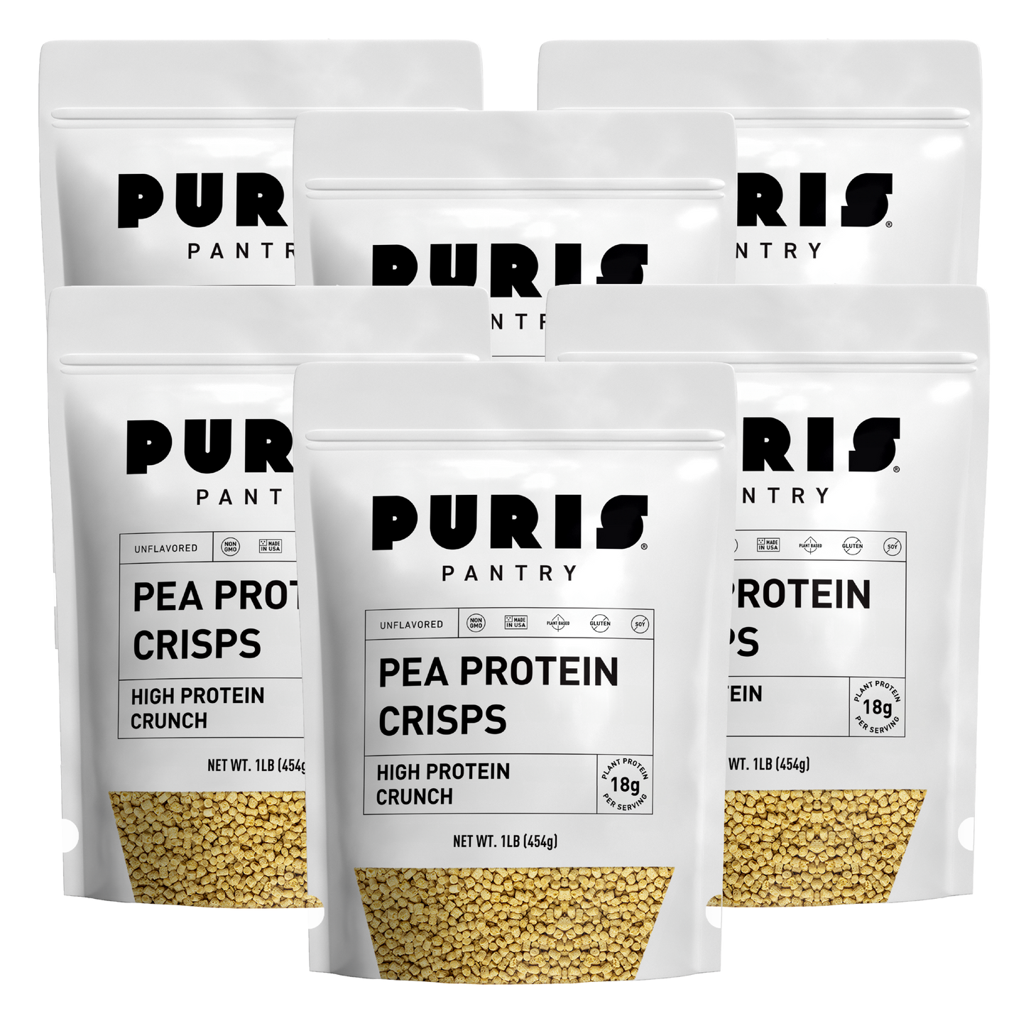 PURIS Non-GMO Pea Protein Crisps