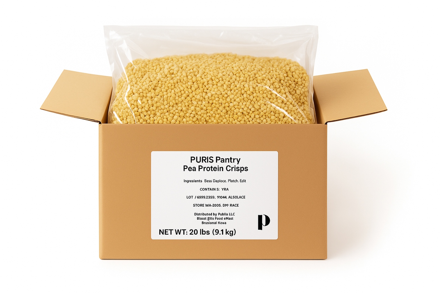 Non-GMO Pea Protein Crisps