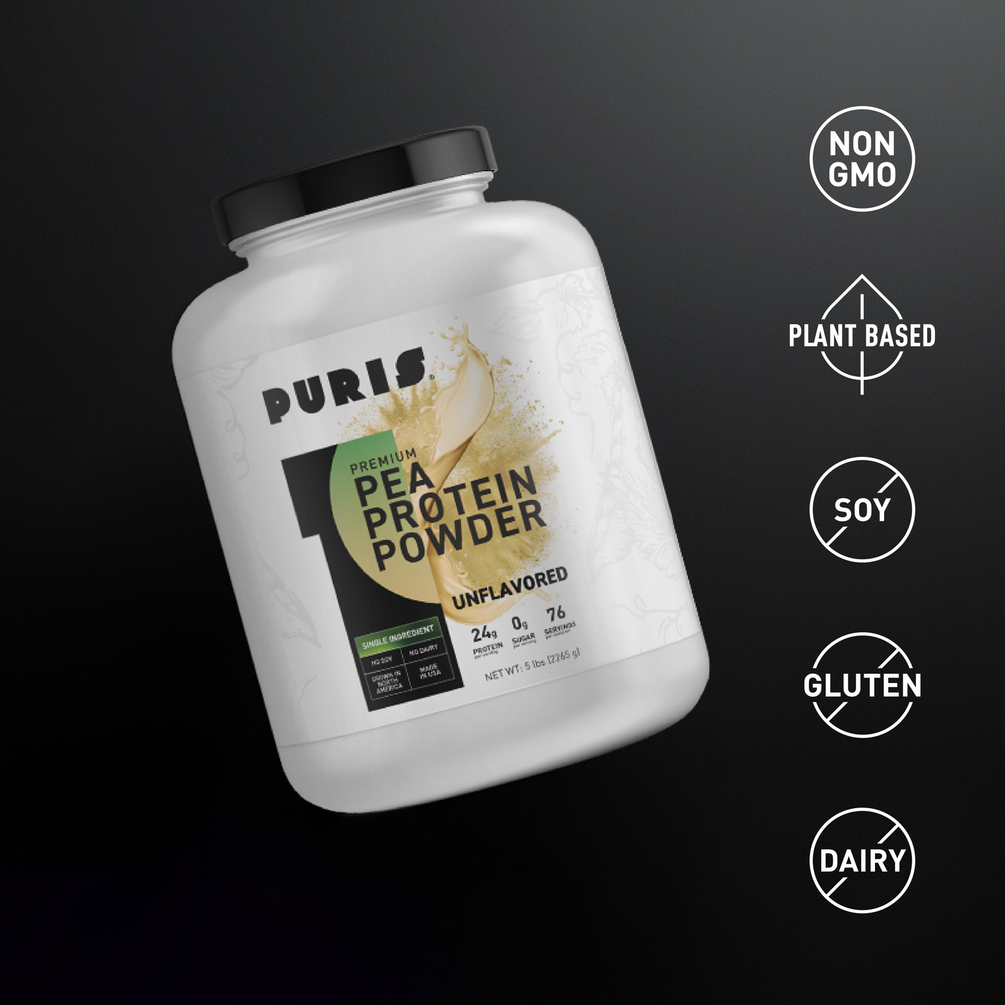 PURIS Non-GMO Pea Protein Isolate