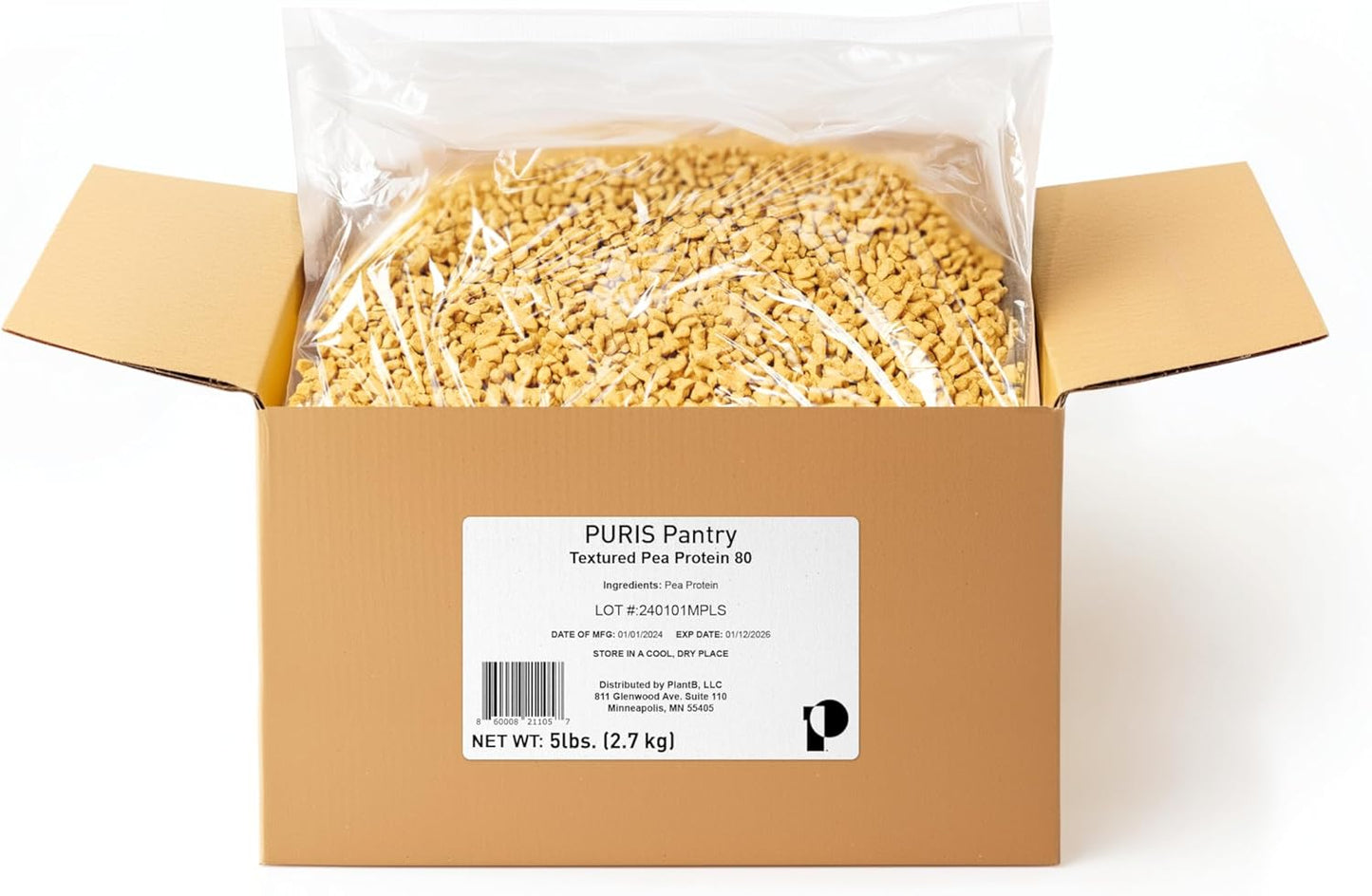 PURIS Non-GMO Textured Pea Protein