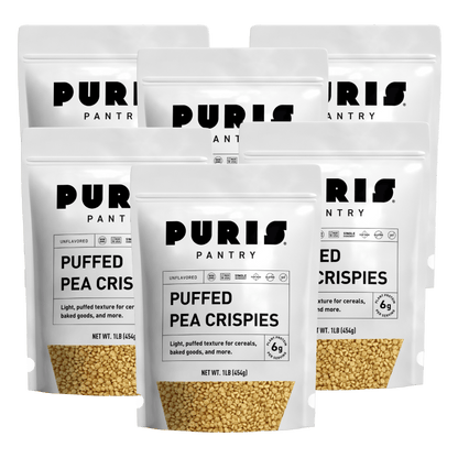 PURIS Non-GMO Puffed Pea Crispies