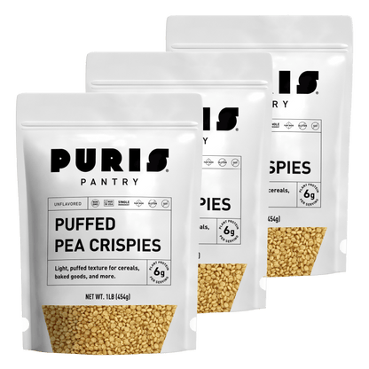 PURIS Non-GMO Puffed Pea Crispies