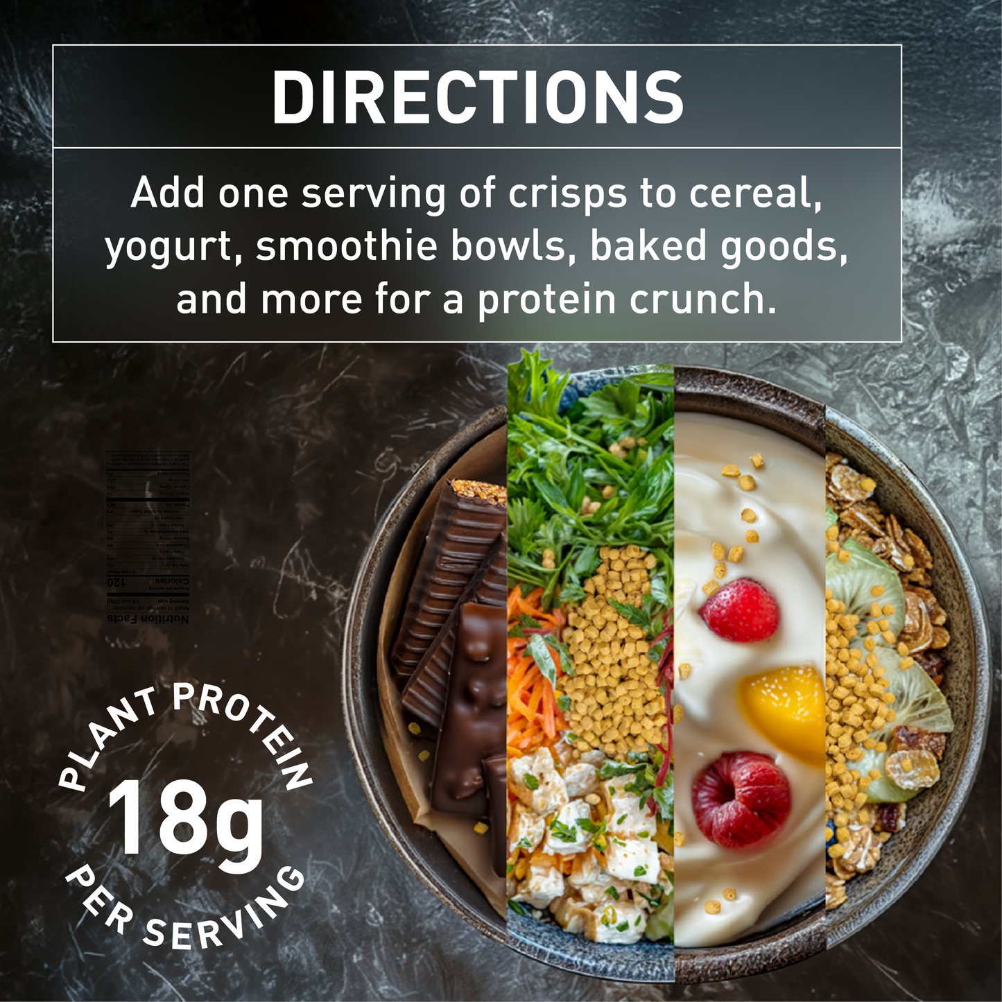 PURIS Non-GMO Pea Protein Crisps