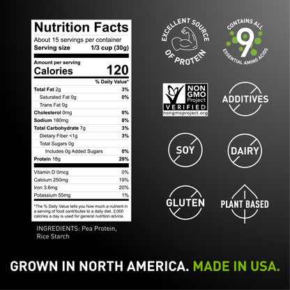 PURIS Non-GMO Pea Protein Crisps