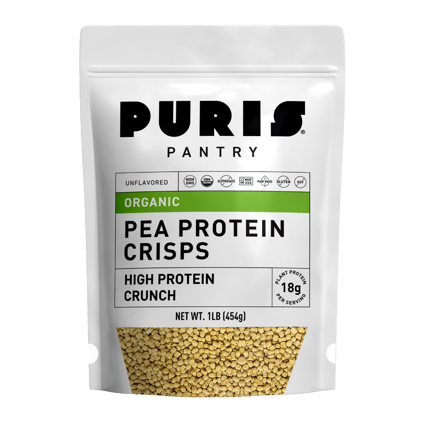 PURIS Organic Pea Protein Crisps