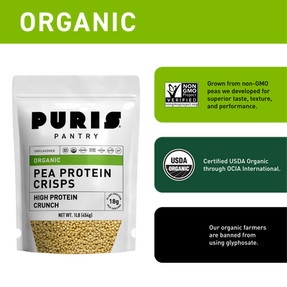 PURIS Organic Pea Protein Crisps