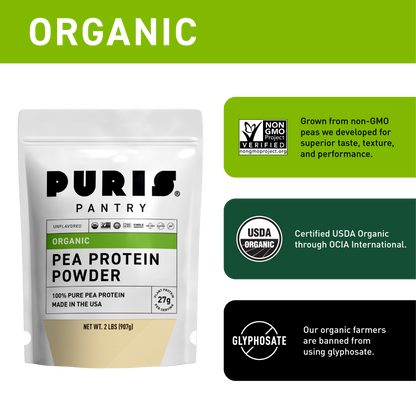 PURIS Organic Pea Protein Isolate