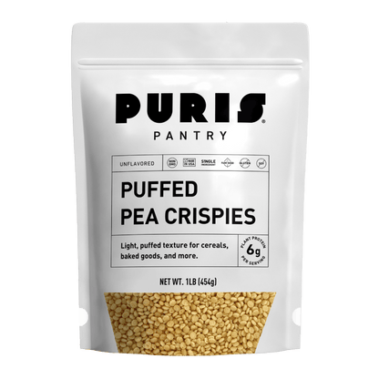 PURIS Non-GMO Puffed Pea Crispies