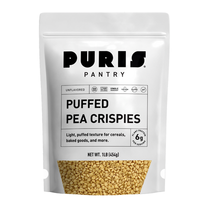 PURIS Non-GMO Puffed Pea Crispies