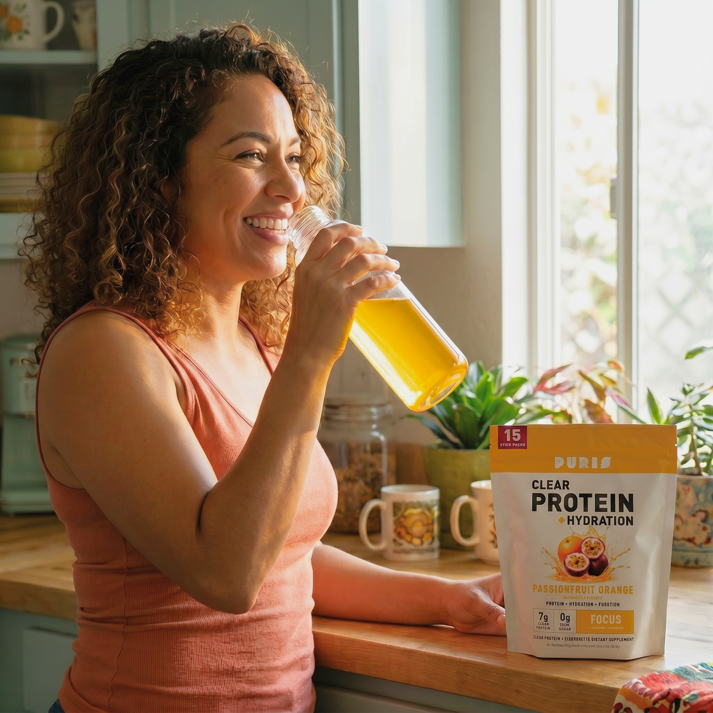 Clear Protein + Electrolytes Powder Packets