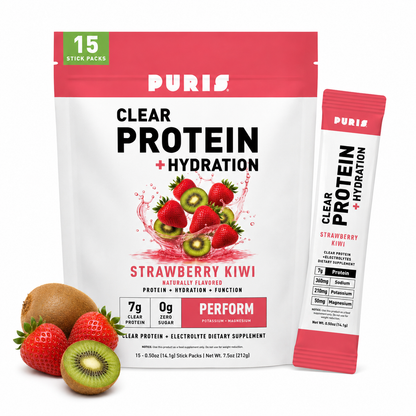 Clear Protein + Electrolytes Powder Packets