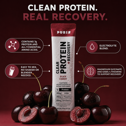 Clear Protein + Electrolytes Powder Packets
