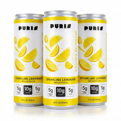 PURIS Sparkling Protein Beverage