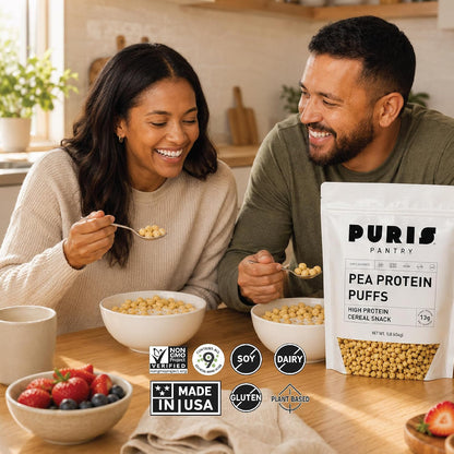 PURIS Pea Protein Cereal Puffs