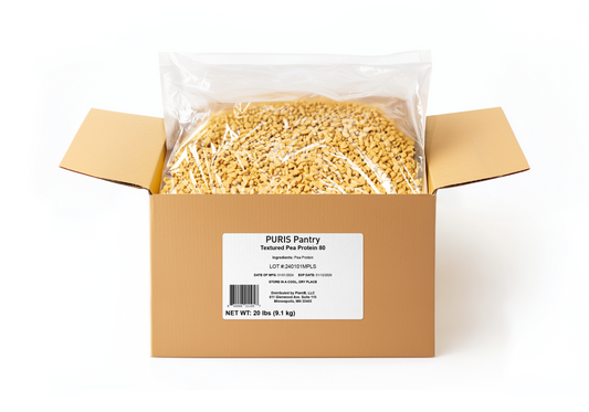 Textured Pea Protein (TPP) - 20 Lbs. Box